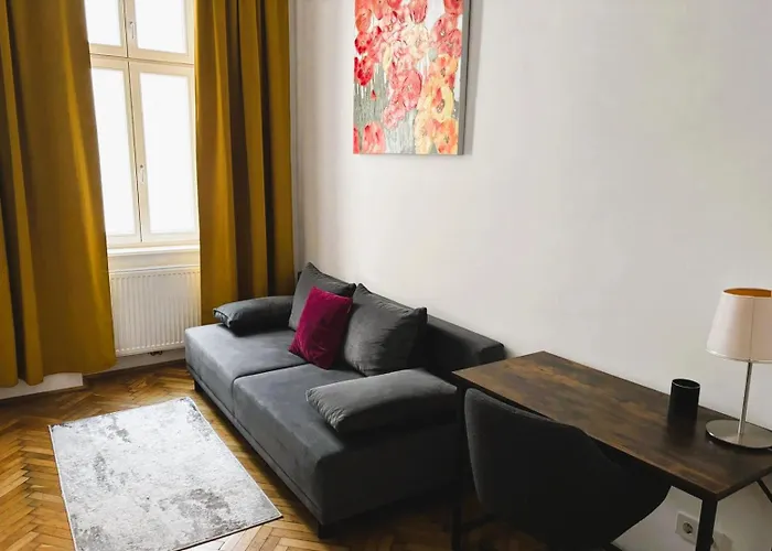 Casa Nostra - Schoene 3-zimmerwohnung Am Augarten Відень